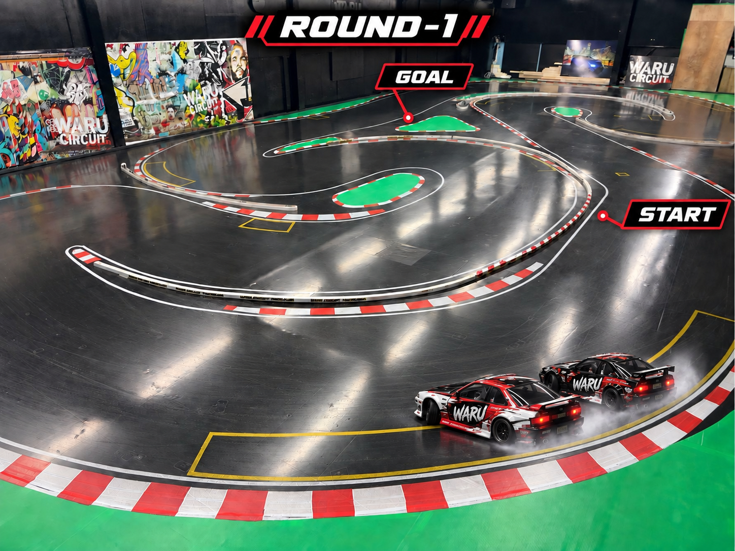 WARU TWIN Round-1 コース
