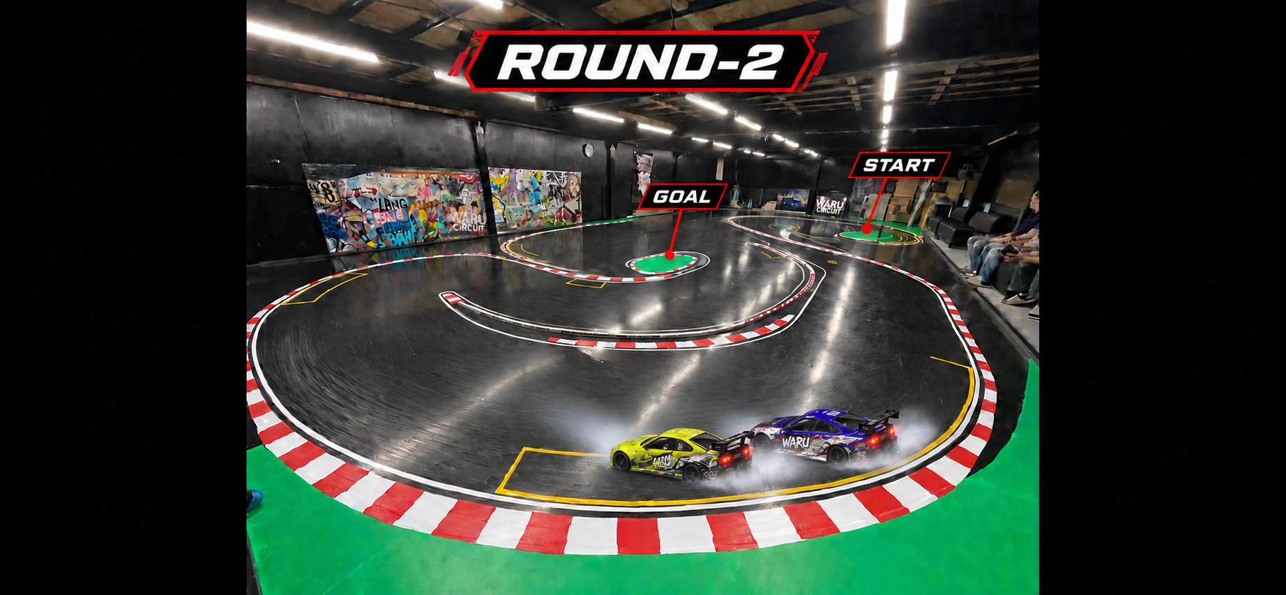 WARU TWIN Round-2 コース図